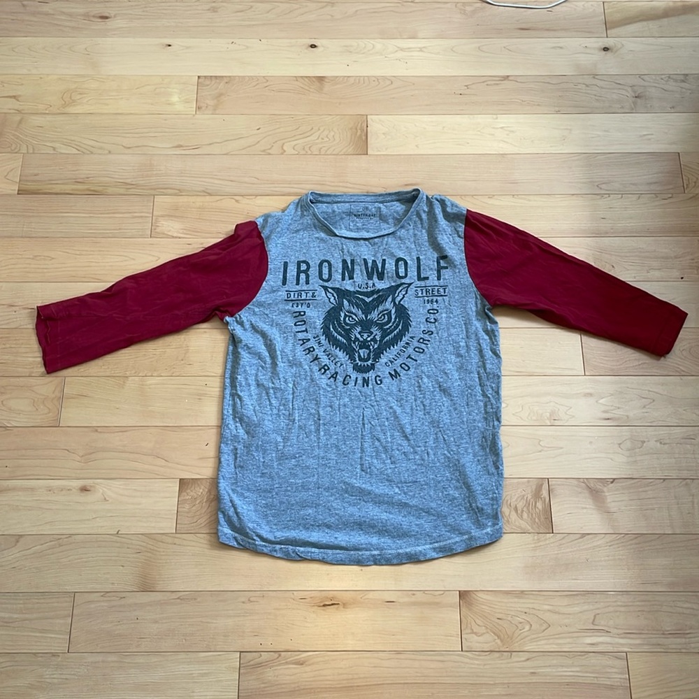 Cotton:On Mens Ironwolf 3/4 Sleeve Shirt